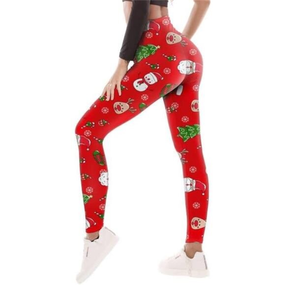 High-Waisted Women's Leggings - Buttery Soft Tummy Control Yoga & Workout Pants - Picture 3 of 3